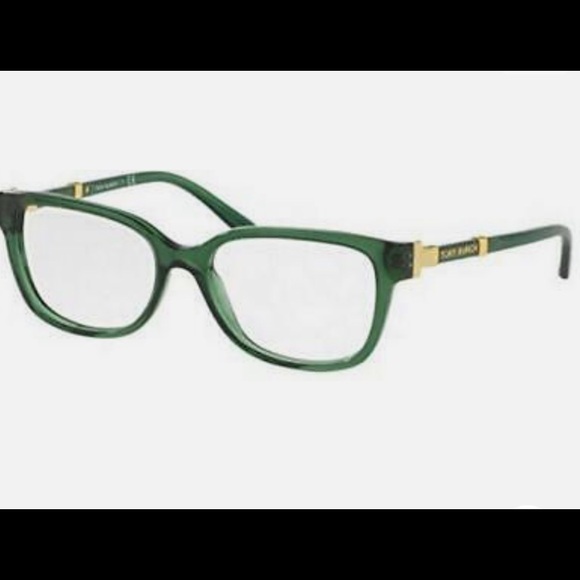 Authentic; New Tory Burch green eyeglasses - Picture 5 of 6